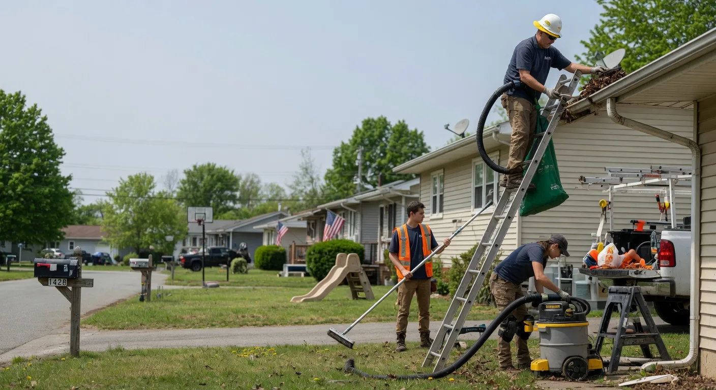 Gutter Installation in Elvaston, IL near me